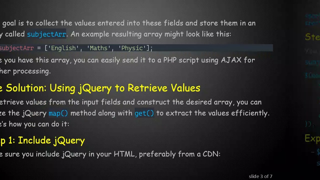 How to Get Array Values from Multiple Fields with the Same Class in jQuery and Send via AJAX