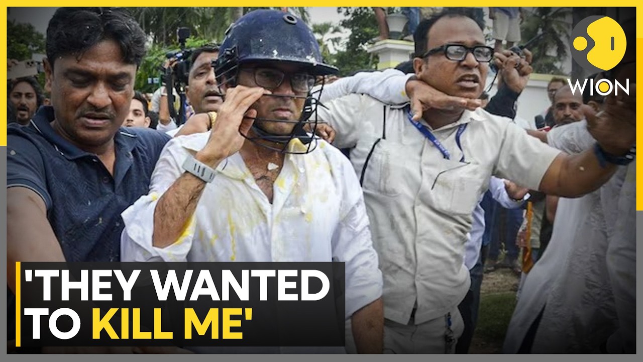 Abhishek Banerjee Attacked: TMC General Secy Thrashed During Sonarpur Visit | WION