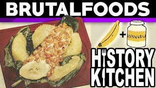 Banana-roll Salad - Retro Recipe Review - brutalfoods