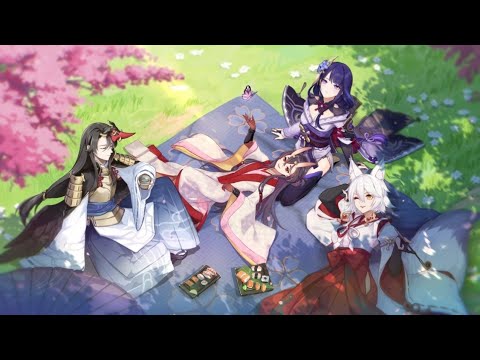 Raiden Shogun Character Teaser but with different Bgm