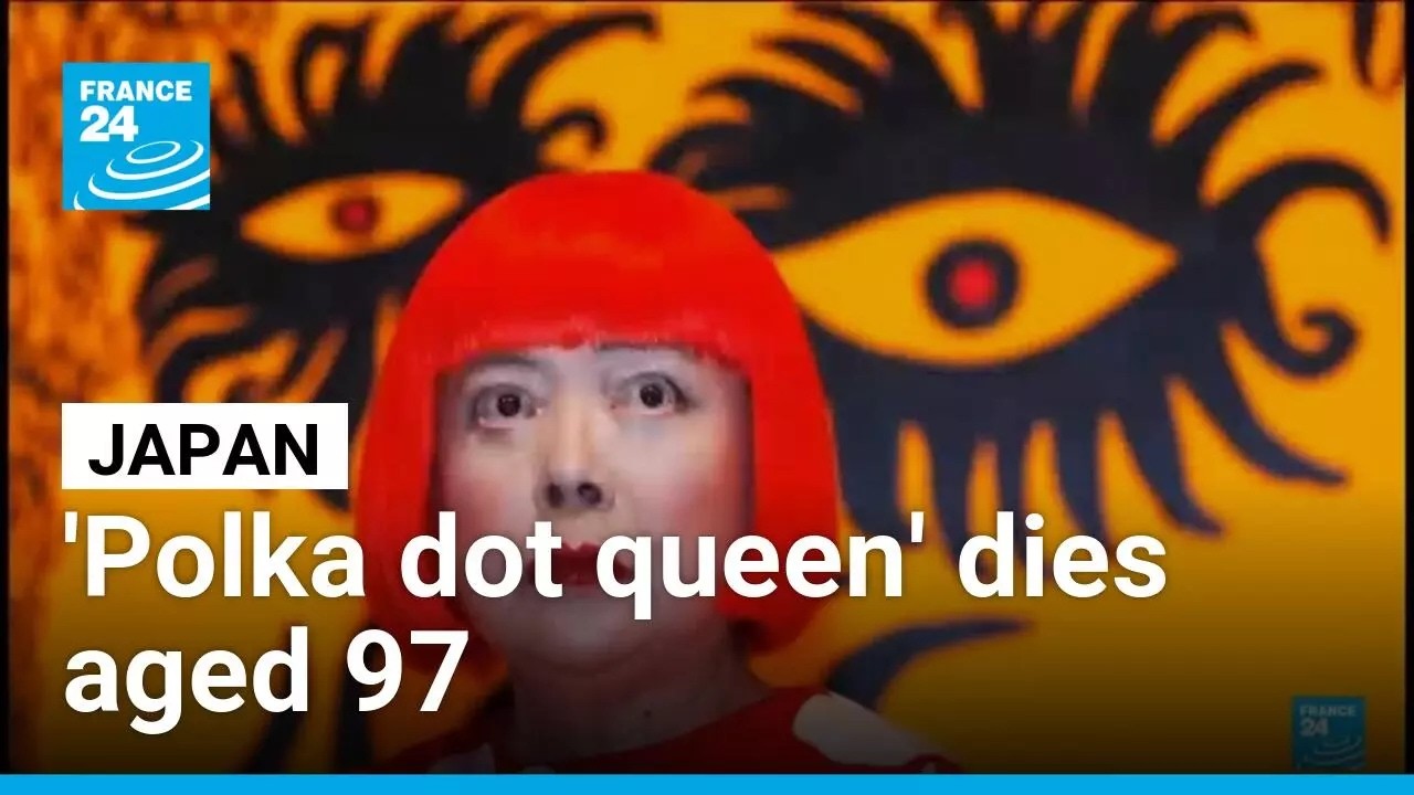 Japanese artist Yayoi Kusama dies aged 97 • FRANCE 24 English