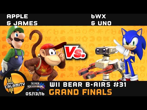 WBB #31 | [L] Circa 6WX & Uno vs [W] DMG James & Mutiny Apple - Grand Finals - Sm4sh Doubles