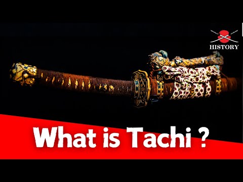 Explanation of the "Tachi" / The Difference Between Katana and Tachi