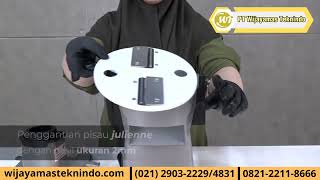 FCT-807 Vegetable Cutter FOMAC Mesin Alat Pemotong Sayuran dan Pengiris Sayuran 