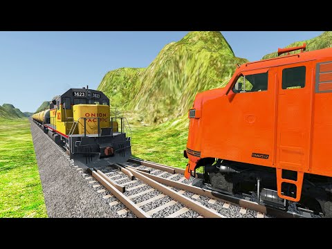 Trains Railroad Switch Crashes