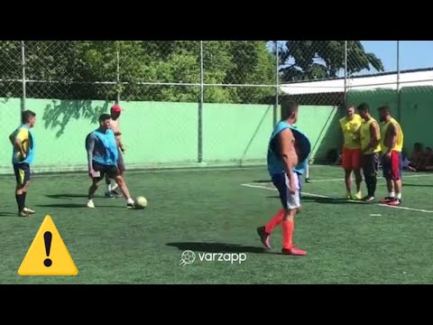 JOGADAS ENSAIADAS BIZARRAS, QUAL FOI PIOR ? FUTEBOL DE VÁRZEA