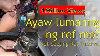 Refrigerator Not Cooling Repair Tutorial / Faulty Relay / Tagalog