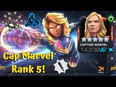 Taking Captain Marvel Movie To Rank 5! Sig 200! - Marvel Contest of Champions