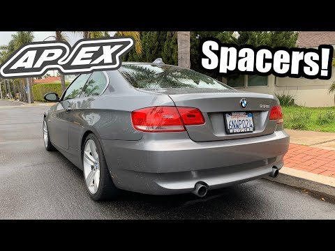 Installing Apex Spacers on a BMW!