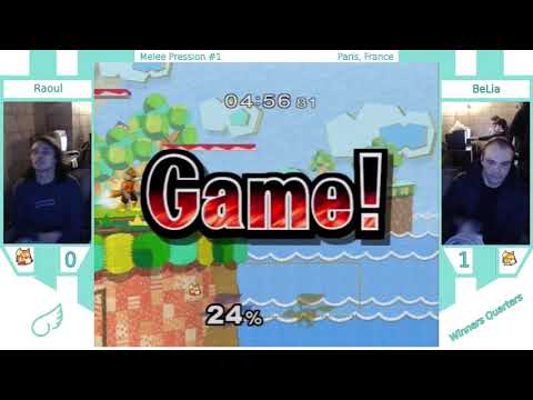 Melee Pression - Raoul (Fox) vs. BeLia (Fox) - Winners Quarters