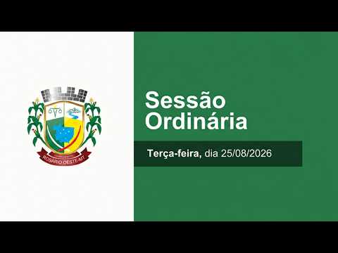 Imagem - Sessão Ordinária | 25 /08/2026
