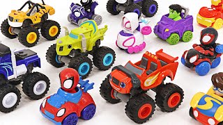 Spidey and His Amazing Friends, Blaze and the Monster Machines! Go! | DuDuPopTOY