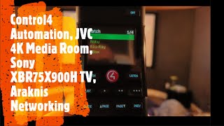 5.1.2 Dolby Atmos & 4K Media Room, Control4 Automation, Sony, Araknis Networking - Plano, TX