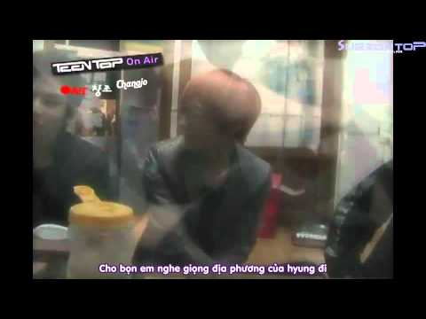[SUBZONTOP][VIETSUB]111018 TEEN TOP On Air -  Trò chuyện trước khi ăn tối