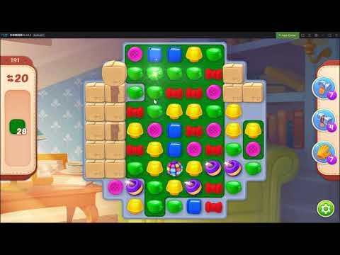 Homescapes Level 191 夢幻家園 第191關