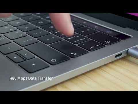 Кабель Ugreen US535 USB-C на USB-C PD 3.1 240 Вт 1 м нейлоновый черный - фото 2 - id-p1980182565