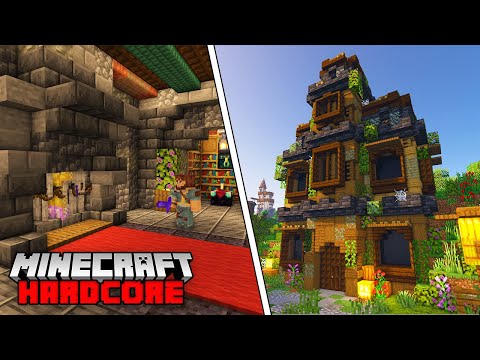 TheMythicalSausage - Minecraft Hardcore Let's Play - Skeleton XP Farm Haunted House!!!
