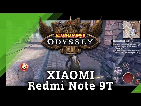 Xiaomi Redmi Note 9T - Warhammer Odyssey Gameplay (Screen Recorder)