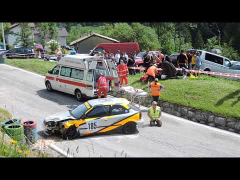 Incidente al rally Verzegnis 2018