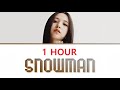 TWICE MINA Snowman 1hour / TWICE MINA Snowman 1時間耐久 / 트와이스 미나 Snowman 1시간 (Color Coded Lyrics)