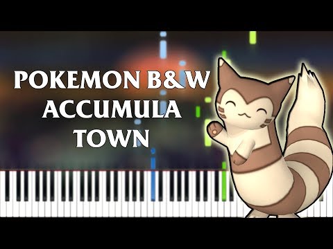 Accumula town - Theme and Gameplay - Pokémon black/White 