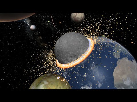 Dwarf Planets Crush Earth - Universe Sandbox