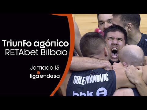 Triunfo agónico de RETAbet Bilbao Basket en Murcia | Liga Endesa 2019-20