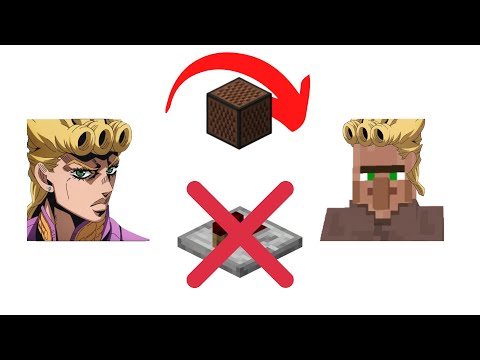 6Soup - How to make Giorno's Theme in Minecraft Note Block without Redstone repeater