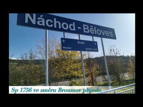 HaVIS Náchod-Běloves, Sp 1756 ve směru Broumov přijede