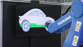 Robotic Painting Demo