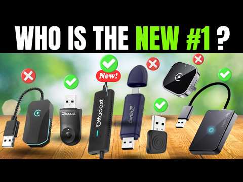 ✅ 7 Best Wireless Apple CarPlay & Android Auto Adapters [2026]🚗 Which Dongle to Buy for No Lag?