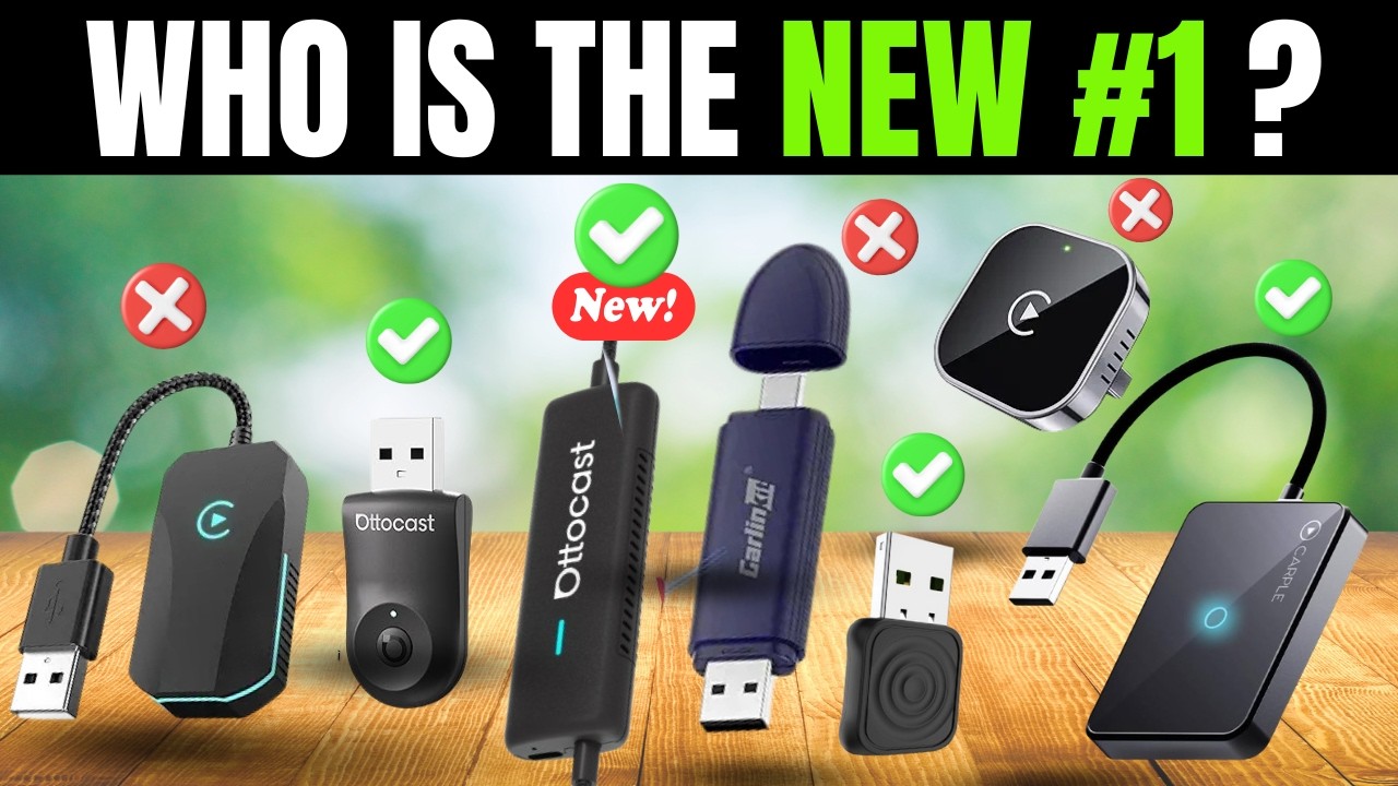 ✅ 7 Best Wireless Apple CarPlay & Android Auto Adapters [2026]🚗 Which Dongle to Buy for No Lag?