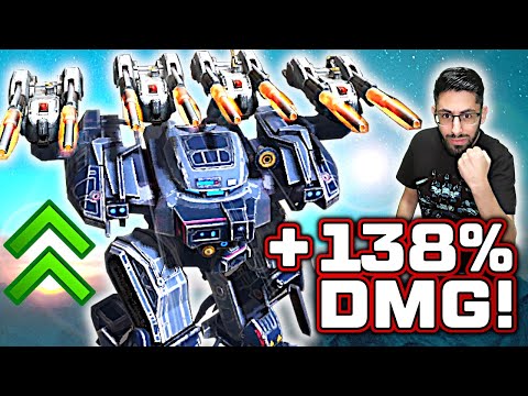 OMG! MK3 TEMPEST w/ 2 Million Damage Clip? +35% Damage BUFF - Behemoth Gameplay War Robots WR