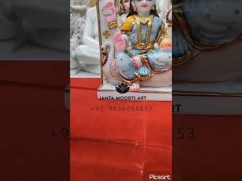 Marble Brahmani Mata Statue