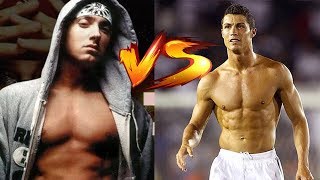 Eminem vs Cristiano Ronaldo Transformation 2018 - Who is better? - CNews