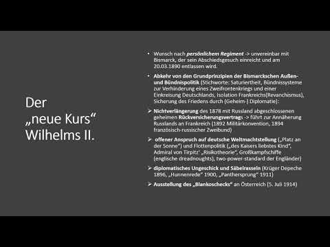 der weg in den ersten weltkrieg