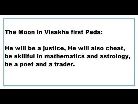 moon in vishakha nakshatra pada 1