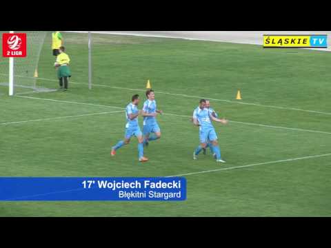 Z serii "bramka - stadiony świata" - Wojciech Fadecki (Błękitni Stargard)