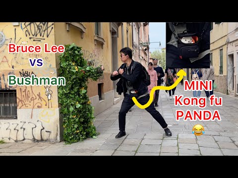 Bruce Lee VS Bushman Prank best and funniest videos