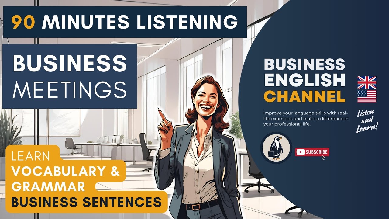 English at Work: Meeting Phrases | Conversation Listening