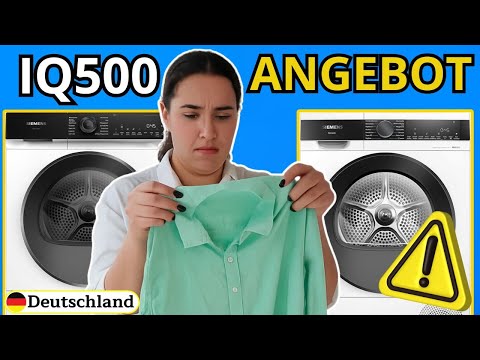 Wäschetrockner Kaufen: Siemens Wärmepumpentrockner iQ500 – Trockner mit wärmepumpe