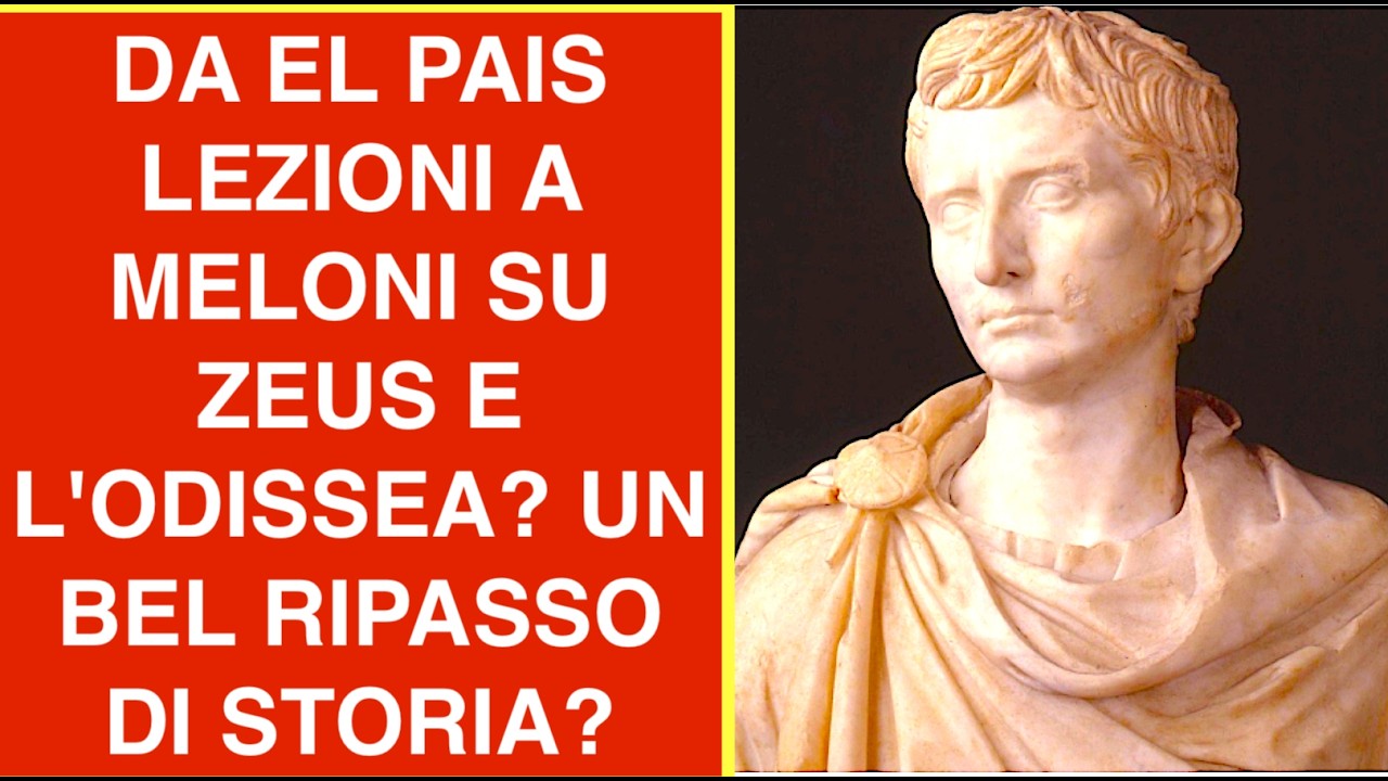 DA EL PAIS LEZIONI A MELONI SU ZEUS E L'ODISSEA? UN BEL RIPASSO DI STORIA, SCRIVE IL SECOLO D'ITALIA