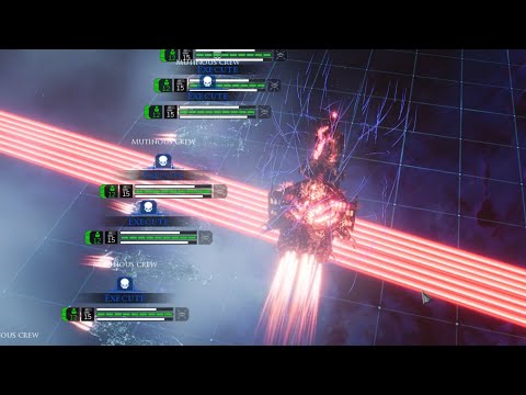 Skalgrim Mod 2021: Fabricator Ark Dominus - AdMech vs Chaos - Battlefleet Gothic Armada 2