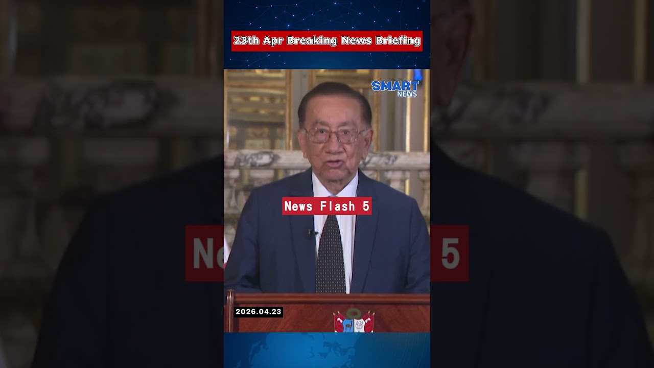 【0423 International News Flash】