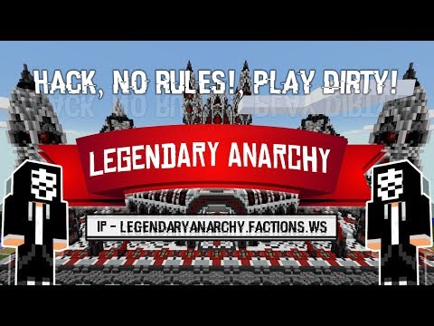 Legendary Anarchy [Anarchy Op Faction server!] Youtubers server