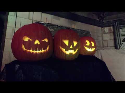 Halloween 2018 - Private kleine Animatronic und Video Show - Deutsch, German