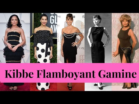 Kibbe Flamboyant Gamine Image Identity | Style Profile | Sample Wardrobe| My Authentic Style