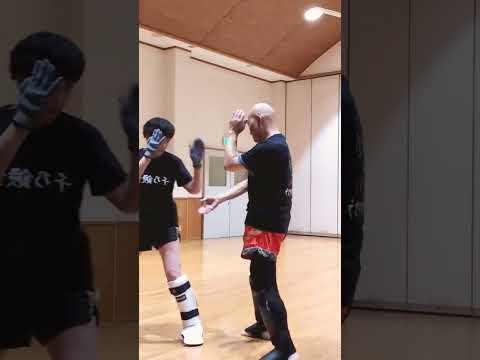 キックのみでレンチューンソフトマススパー、 #キック女子 、インローのディフェンス。