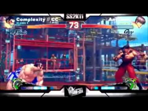 SSF4:AE - Mike Ross [Honda] vs. Zerolance [Guy] Shadowloo Showdown 2011 Teams