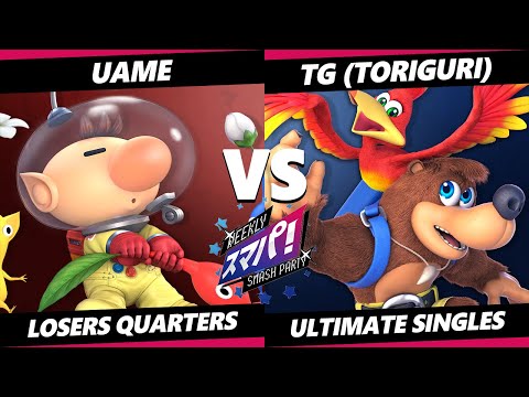 Sumapa 89 Top 8 - Uame (Olimar) Vs. TG (TORIGURI) (Banjo Kazooie) Smash Ultimate - SSBU